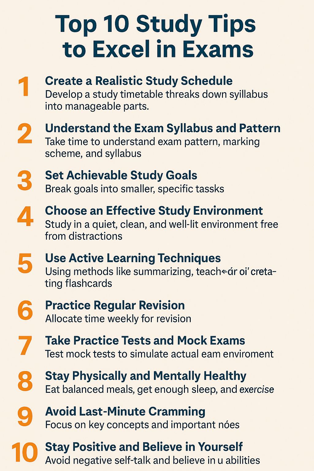 Top 10 Study Tips to Excel in Exams – Best Strategies for Academic Success