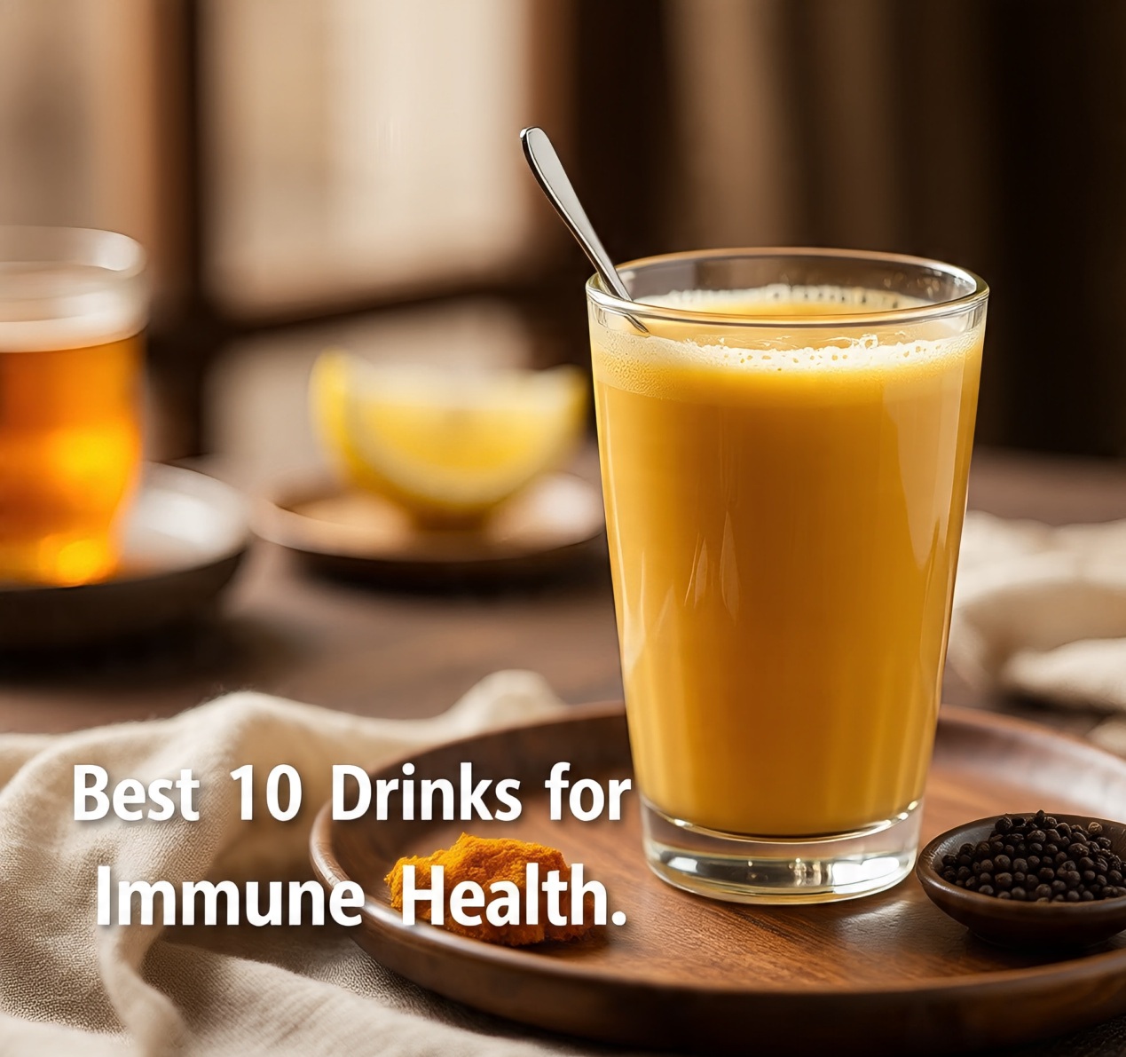 Best 10 Drinks for Immune Health: Boost Your Immunity Naturally
