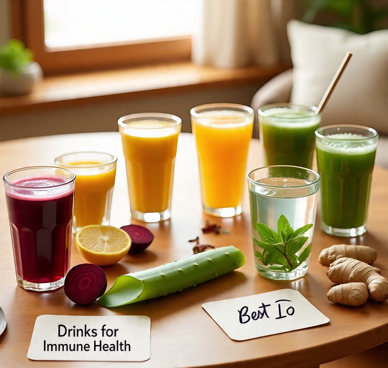 Best 10 Drinks for Immune Health: Boost Your Immunity Naturally